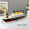Titanic 3D Lego BULDING BLOCKS 1591 Parça 14+ YAŞ Puzzle Tekne Gemi Hediye
