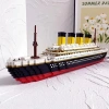 Titanic 3D Lego BULDING BLOCKS 3806 Parça +14 yaş Puzzle Tekne Gemi Hediye