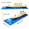 Titanic 3D Micro Parçalar Küçük Boy 607 Parça 12+ Yaş Puzzle Tekne Gemi Hediye