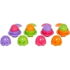 TOMY E73082 Toomies Hide and Squeak Yumurta ve Kaşık Set, Çok Renkli