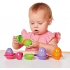 TOMY E73082 Toomies Hide and Squeak Yumurta ve Kaşık Set, Çok Renkli