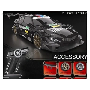 1:16 Hızlı Drift Şarjlı BMW M4 GT3 Spor Araba 4x4 RC Uzaktan kumandalı Yarış Aracı 40 Km/s Hızında Hediyelik Oyuncak