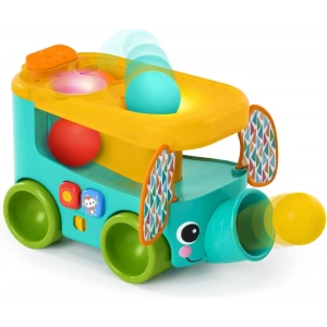 Bright Starts Pop & Roll Safari Otobüsü Işıklı ve Sesli Oyun Topu