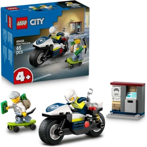 LEGO® City Polis Motosikleti Takibi 60455