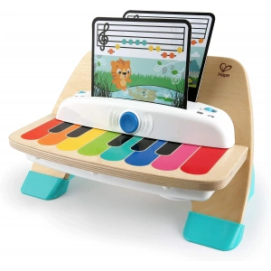Baby Einstein ve Hape Magic Touch Piyano Ahşap Müzikli Yürümeye Başlayan Oyuncağı, 6 Ay ve Üzeri