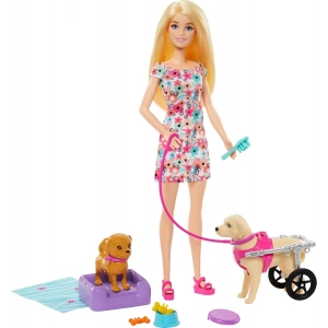 Barbie Bebek ve Aksesuarlar, Yavru köpek figürü, yürüteçli köpek figürü ve aksesuarları HTK37