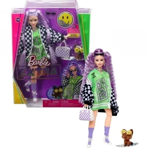 Barbie Extra - Spor Ceketli Bebek, 3 yaş ve üzeri, HHN10