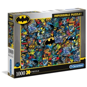 Clementoni - 1000 Parça Batman Yetişkin Puzzle - Impossible