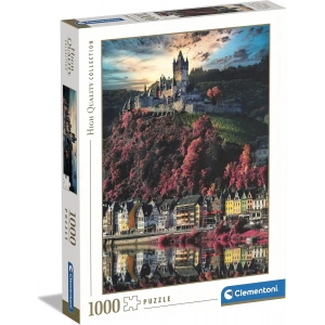 Clementoni 1000 Parça Collection Yetişkin Puzzle Cochem Castle 39648