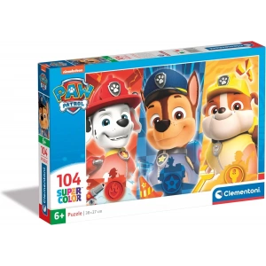 Clementoni 104 Parça Super Color Paw Patrol Puzzle 25769