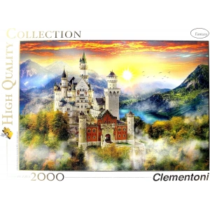 Clementoni 32559 Yetişkin Puzzle Neuschwanstein 2000 Parça