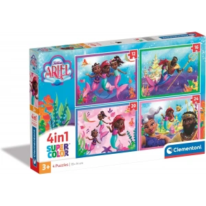 Clementoni 4 İn 1 Puzzle Ariel 21533