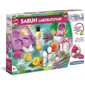 Clementoni - 64433 - Bilim ve Oyun - Sabun Laboratuvarı