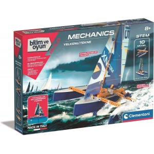 Clementoni Mekanik Laboratuvarı 64319- Yelkenli Tekne Oyuncak