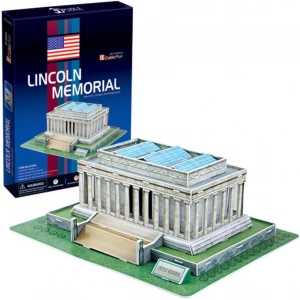 Cubic Fun 3D Puzzle 42 Parça Lincoln Anıtı Usa C104H