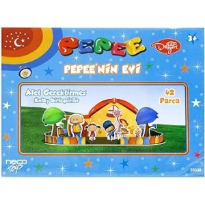 CubicFun 3D 42 Parça 3 Boyutlu Puzzle Pepee’nin Evi