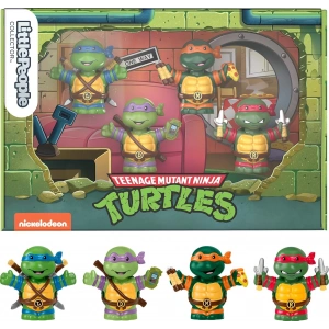 Fisher Price Little People Ninja Kaplumbağalar Özel Seri Seti, 3 Yaş ve Üzeri, ‎HPM43