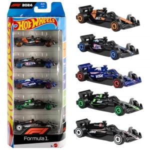 HOT WHEELS Formula 1 2024 Araba Seti 5 li Lisanslı Model Araç Koleksiyonu