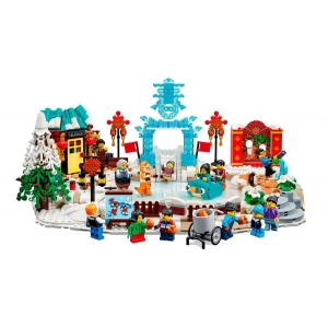 LEGO 80109 Chinese Festivals Yeni Ay Yılı Buz Festivali (1519 Parça )