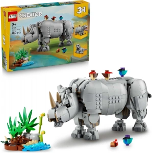 LEGO Creator 3ü 1 Arada Muhteşem Gergedan ile Kuşlar 31171