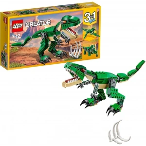 LEGO Creator Muhteşem Dinozorlar 31058-7 Yaş ve Üzeri Dinozorları Seven Çocuklar için Yaratıcı Oyuncak Yapım Seti (174 Parça)