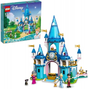 LEGO® | Disney Princess™ Sindirella ve Yakışıklı Prens’in Şatosu 43206-5 Yaş ve Üzeri Hayal Gücü Geniş Çocuklar için Oyuncak Yapım Seti (365 Parça)