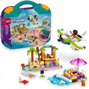 LEGO Friends Yaratıcı Plaj ve Seyahat Bavulu 42672-5 Yaş ve Üzeri Çocuklar için Yaratıcı Oyuncak Yapım Seti, Doğum Günü Hediyesi (188 Parça)