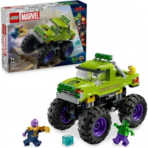 LEGO Marvel Hulk Kamyonu, Thanosa Karşı 76312-7 Yaş ve Üzeri Çocuklar için Süper Kahraman İçeren Yaratıcı Oyuncak Yapım Seti (229 Parça)