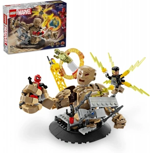 LEGO Marvel Örümcek Adam Kum Adam’a Karşı: Son Savaş 76280 – 10 Yaş ve Üzeri Süper Kahraman Seven Çocuklar için Yaratıcı Oyuncak Yapım Seti (347 Parça)