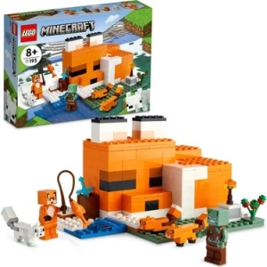 LEGO ® Minecraft Tilki Kulübesi 21178 Yapım Seti (193 Parça)
