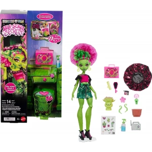 Monster Hıgh® Güzellik Sırları™ Venus Mcflytrap™ Bebek ve 13 Gerçekçi Aksesuar JHK45