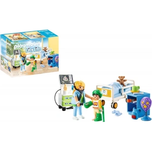 Playmobil 70192 Şehir Hayatı Çocuk Hastanesi Odası, eğitici oyuncak, eğlenceli yaratıcı rol yapma, oyun seti 4 yaş ve üzeri çocuklar için uygundur