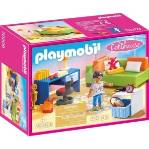 Playmobil 70209 Childrens Room With Sofa Bed