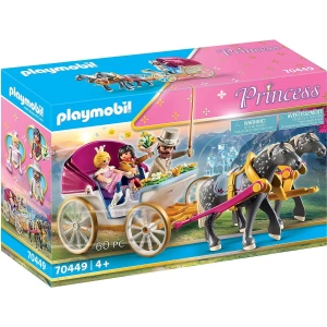 Playmobil 70449 At Arabalı Prenses, prensler ve prensesler için büyülü dünya, eğlenceli, yaratıcı rol yapma, oyun seti, 4 yaş ve üzeri çocuklar için uygundur