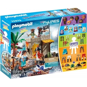 Playmobil 70979 Korsan Adası koleksiyon ürünleri karışımı ve eşleştirme figürleri, eğlenceli yaratıcı rol yapma, oyun setleri