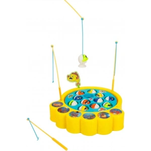 Sunman Sun-Rst-Svb-Balik Olta Tutma Oyun Seti Dönen Mekanizma 18Prç.Sesli B/O Kutulu