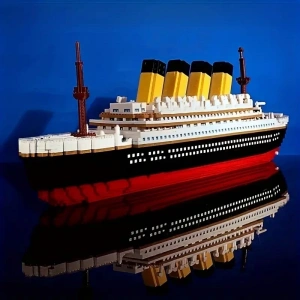 Titanic 3D Lego BULDING BLOCKS 1591 Parça 14+ YAŞ Puzzle Tekne Gemi Hediye