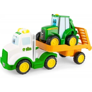 TOMY John Deere 736 47207 Farmin Arkadaşlar Çekme Seti, Çoklu