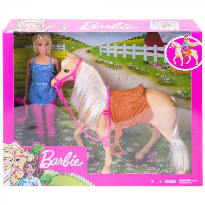 Barbie ve Güzel Atı Oyun Seti FXH13