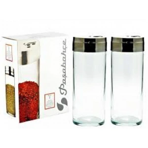 Paşabahçe 43890 Basic Metal Kap.Tuzluk 2 li