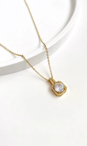 Baguette Steel Necklace