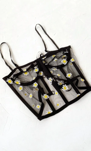 Daisy Printed Bustier
