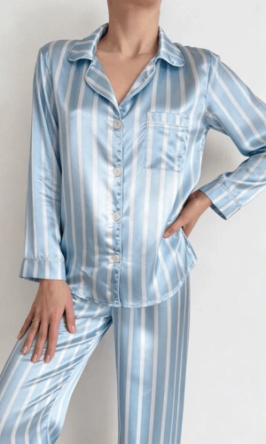 Striped Pajamas Set
