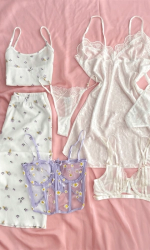 7 Parça Ekru Dev Kombin