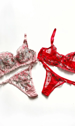 Balenli 2li Avantaj Paket 4 Parça Dantelli Desteksiz Sütyen Takım (Gizli Gönderi)