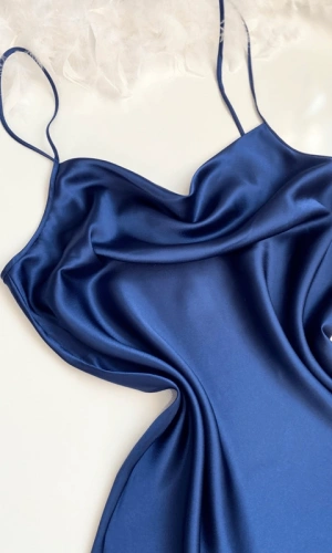 Büyük Beden Degaje Yaka Gecelik