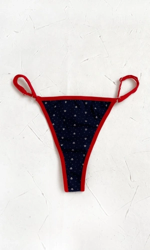 Çapa Desenli Pamuk Tanga