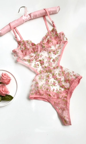 Floral Detailed Bodysuit