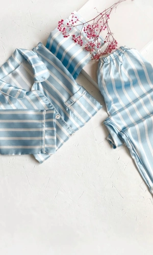 Striped Pajamas Set