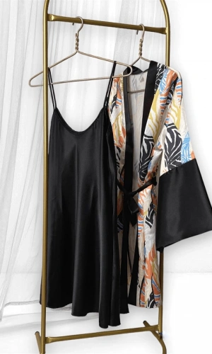 Multicolored Dressing Gown